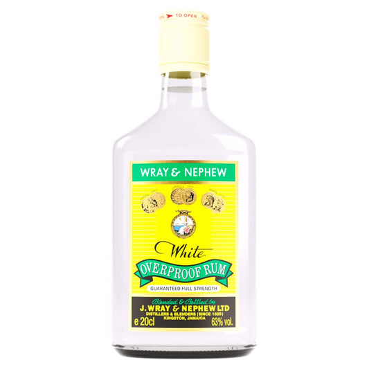 Wray & Nephew White Overproof Rum 20cl (20Cl × 6)