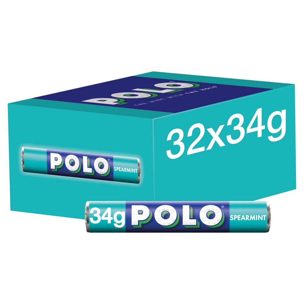 Polo Spearmint Mint Tube (Std × 32 × 1)