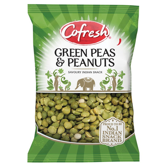 Cofresh Green Peas & Peanuts Savoury Indian Snack (350g × 6 × 1)