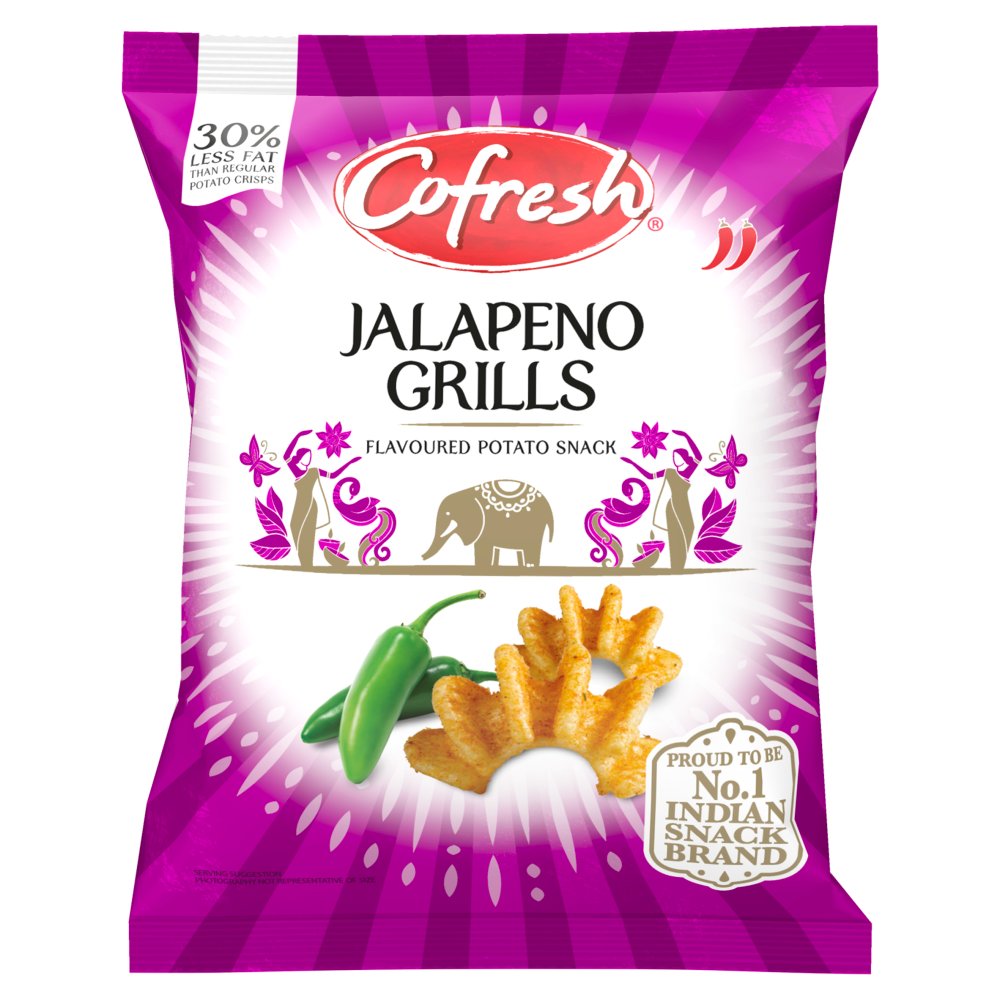 Cofresh Jalapeno Grills Flavoured Potato Snack (50g × 6 × 1)