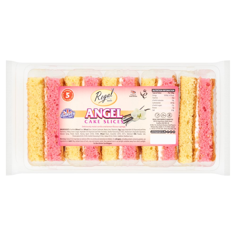 Regal Bakery 5 Angel Cake Slices (5pk × 11)