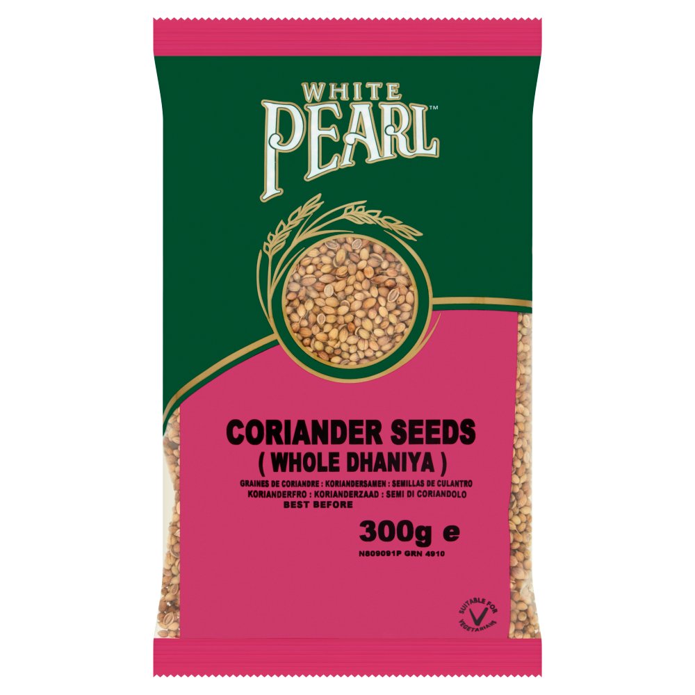 White Pearl Coriander Seeds (300g × 1)