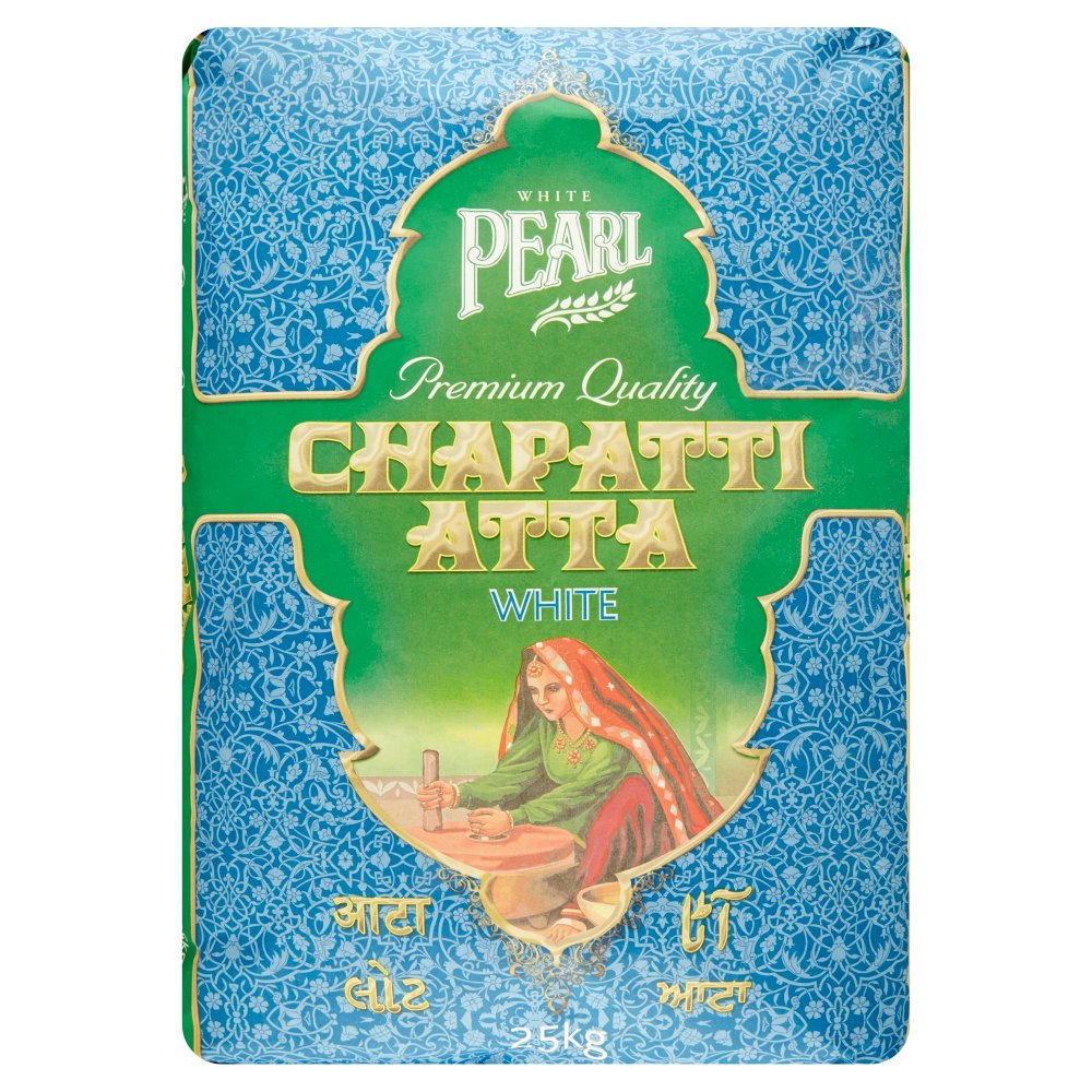 White Pearl White Chapatti Atta (25Kg × 1)