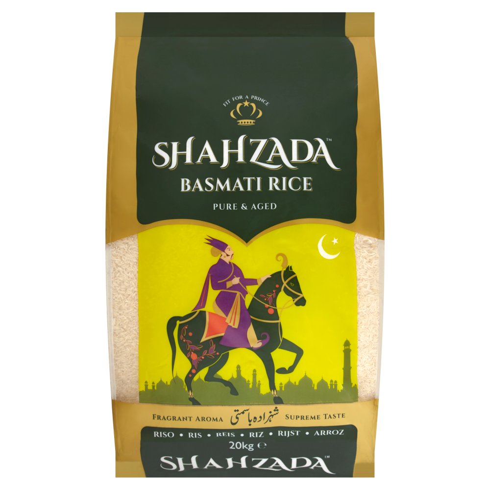 Shahzada Basmati Rice (20Kg × 1)