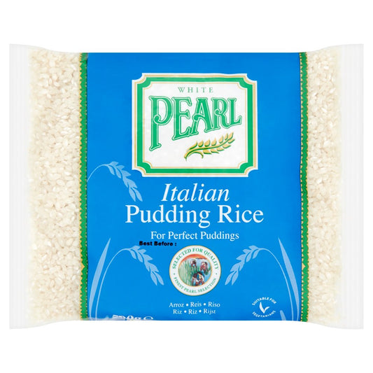 White Pearl Italian Pudding Rice (500g × 8 × 1)