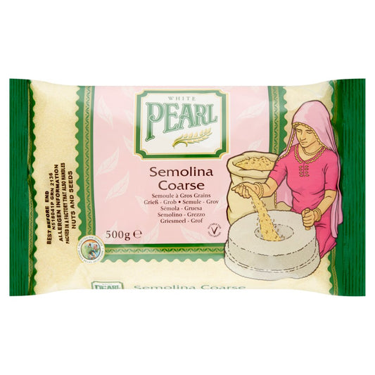 White Pearl Semolina Coarse (500g × 10 × 1)
