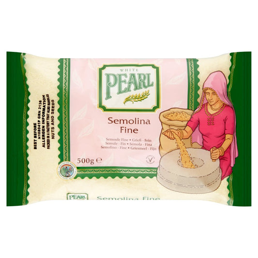 White Pearl Semolina Fine (500g × 10 × 1)
