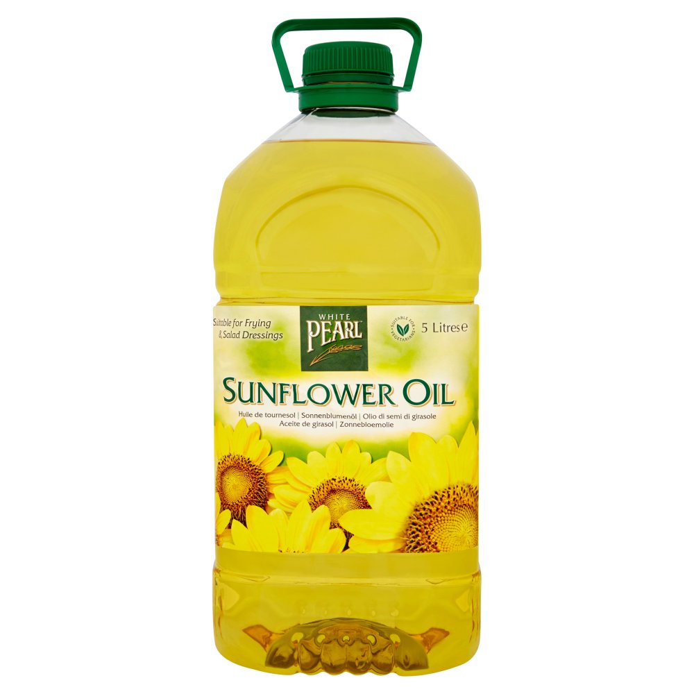 White Pearl Sunflower Oil  (5Ltr × 1)