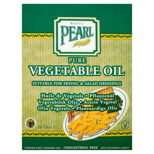 White Pearl Pure Vegetable Oil  (20Ltr × 1)