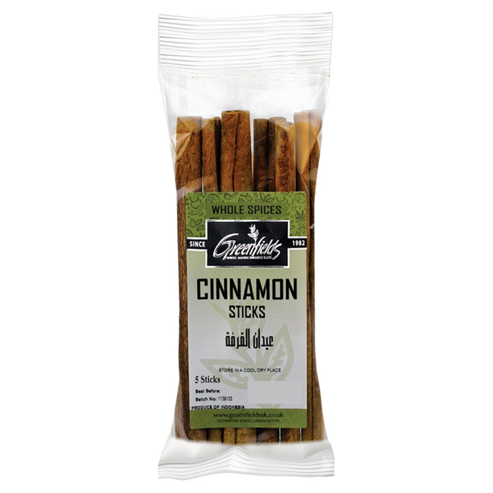 Greenfields 5 Cinnamon Sticks Whole Spices (5s × 12 × 1)