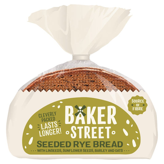 Baker Street Seeded Rye Bread (500g × 14)