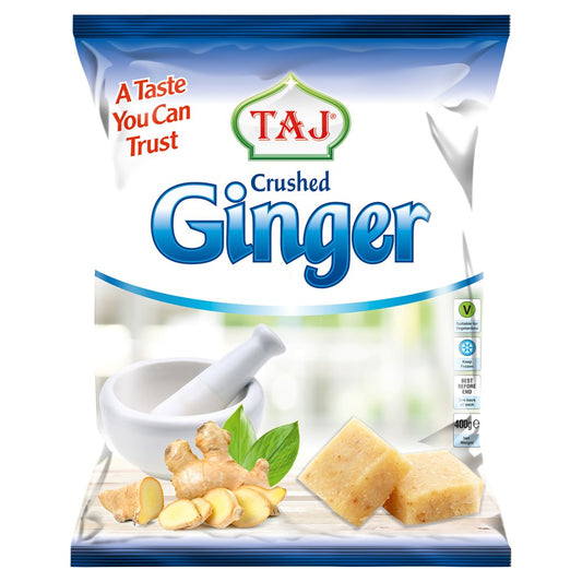 Taj Crushed Ginger (400g × 10)