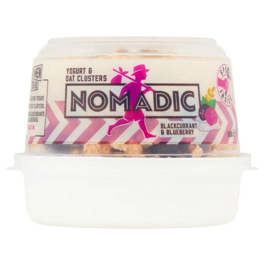 Nomadic Yogurt & Oat Clusters Blackcurrant & Blueberry (169g × 6)