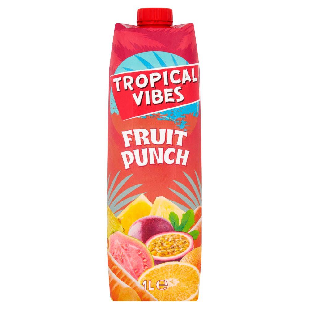 Tropical Vibes Fruit Punch 1L (1Ltr × 6 × 1)