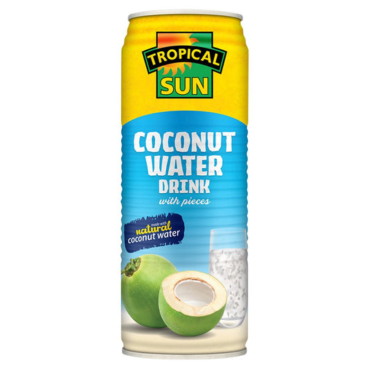 Tropical Sun Coconut Water Drink with Pieces (520ml × 12 × 1)