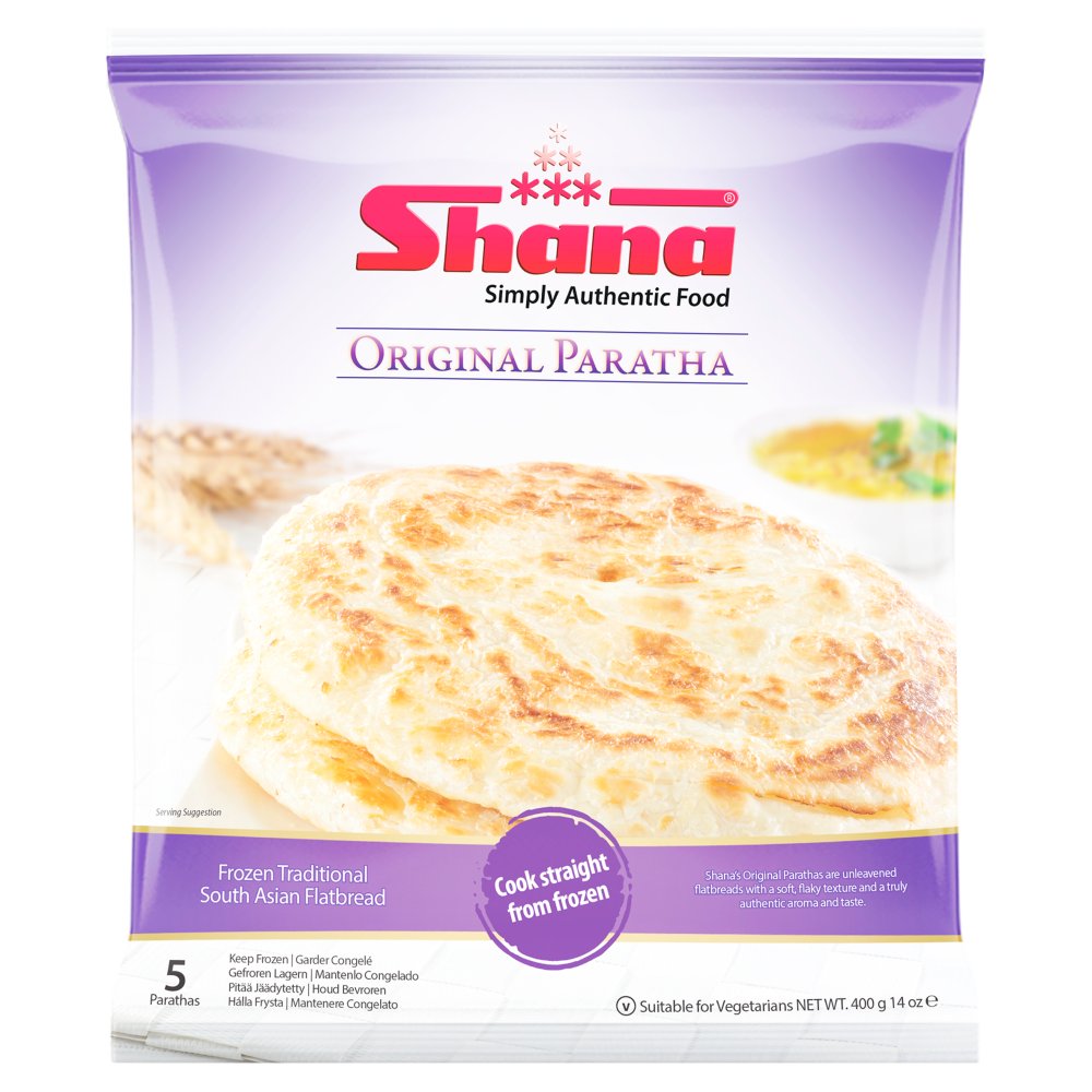 Shana Original Paratha Pieces (400g × 12)