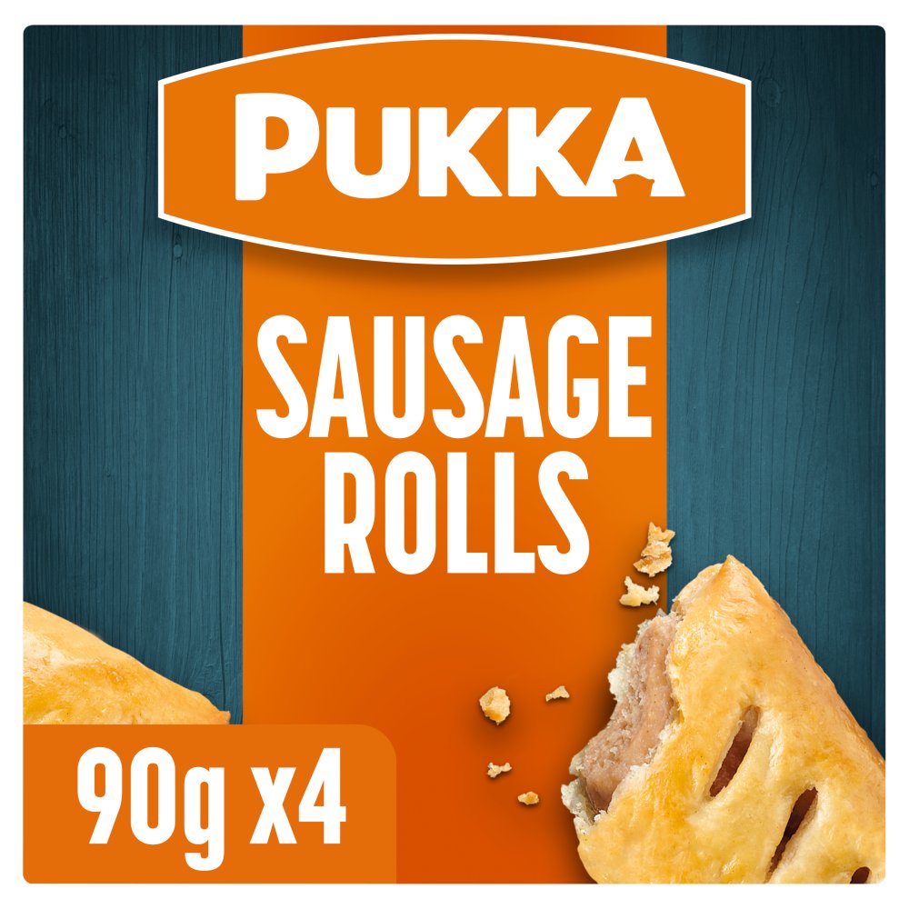 PUKKA Sausage Rolls (4pk × 12)