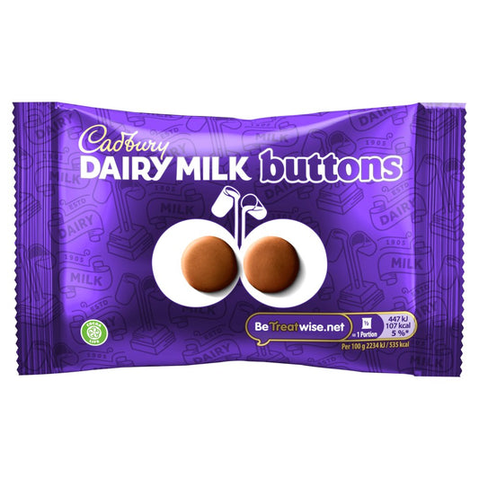 Cadbury Dairy Milk Buttons (40g × 36 × 1)