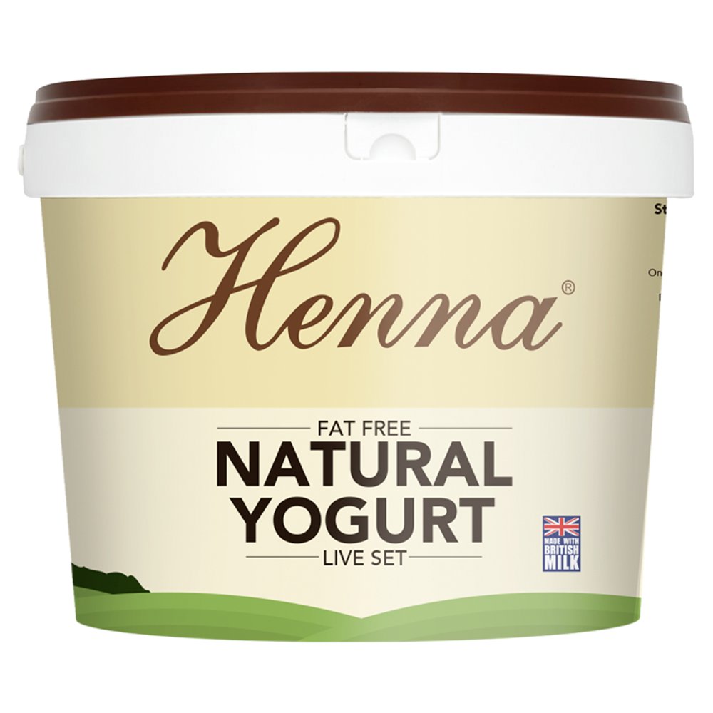 Henna Fat Free Natural Yogurt Live Set (10Kg × 1)