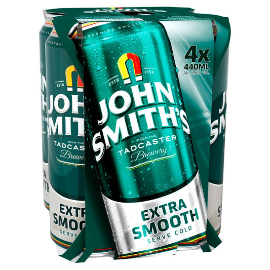 John Smith's Extra Smooth Ale Can 4x440ml (440ml × 6 × 1)