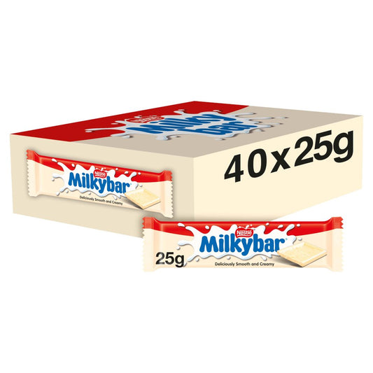 Milkybar White Chocolate Bar (Bar × 40 × 1)