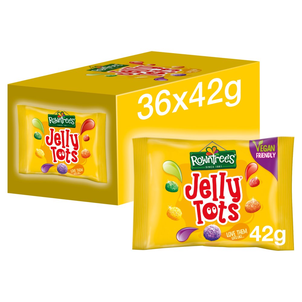 Rowntree's Jelly Tots Sweets Bag (Std × 36 × 1)