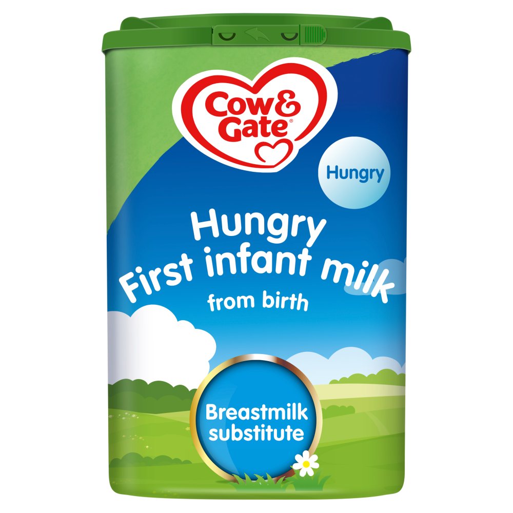 Cow & Gate Hungry First Infant Milk from Birth (800g × 1)