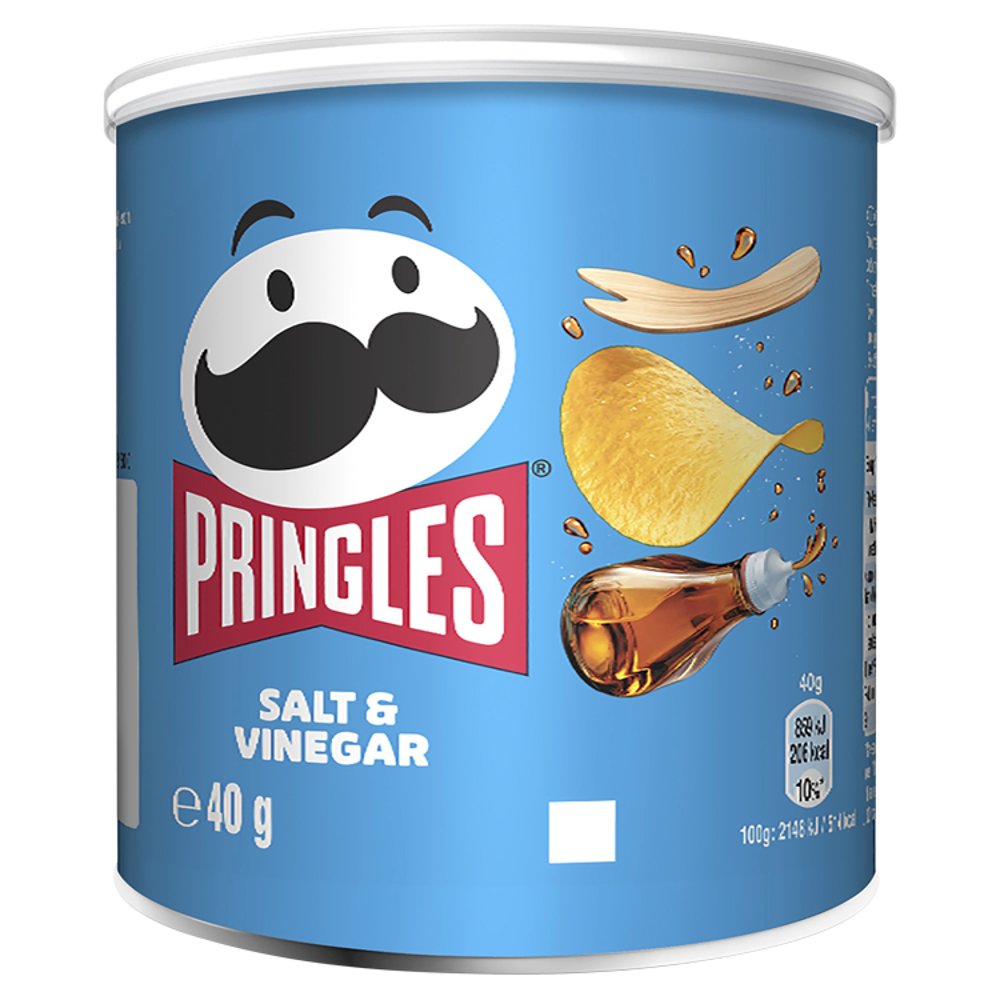 Pringles Salt & Vinegar (40g × 12 × 1)