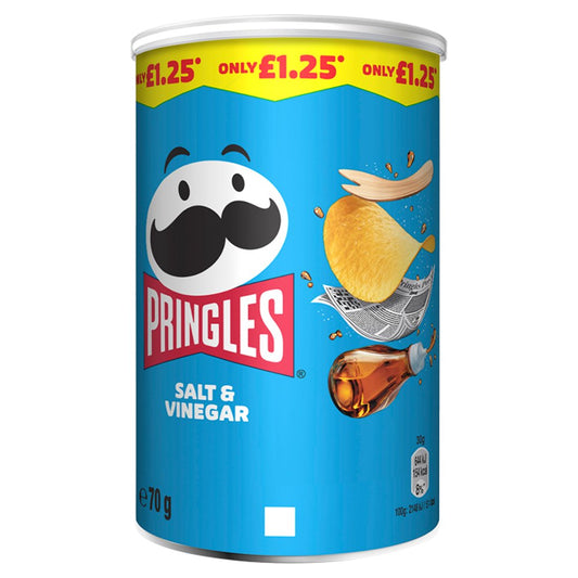 Pringles Salt & Vinegar (70g × 12 × 1)