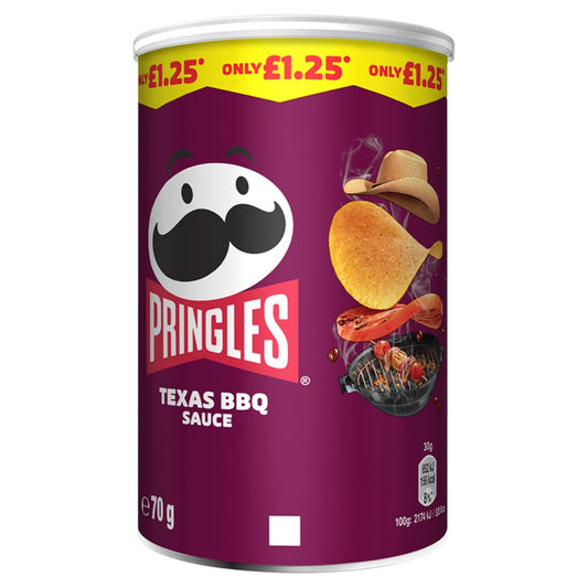 Pringles Texas BBQ Sauce (70g × 12 × 1)