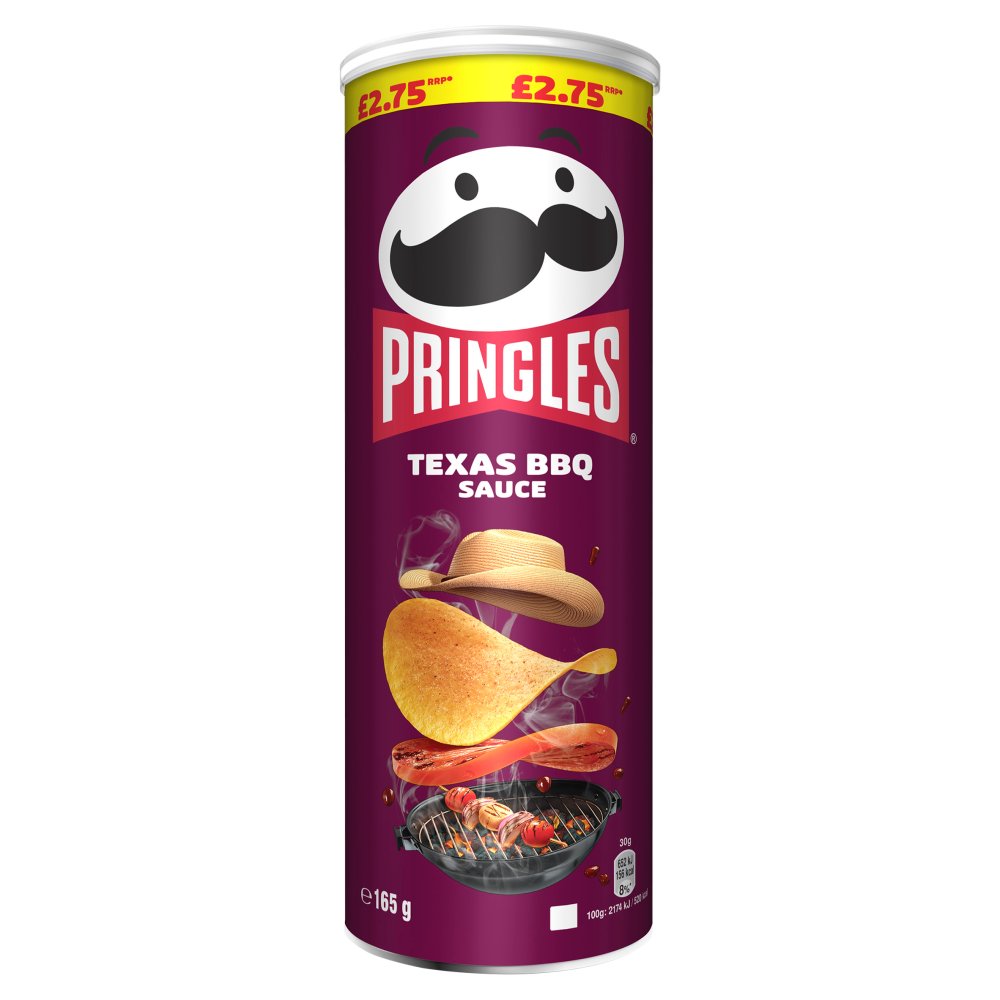 Pringles Texas BBQ Sauce (165g × 6 × 1)