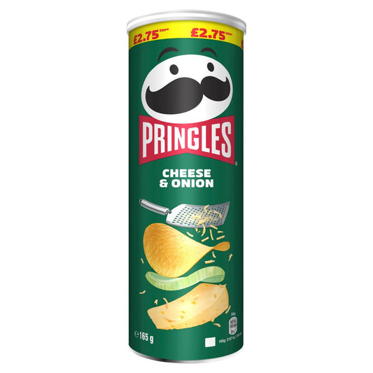 Pringles Cheese & Onion (165g × 6 × 1)