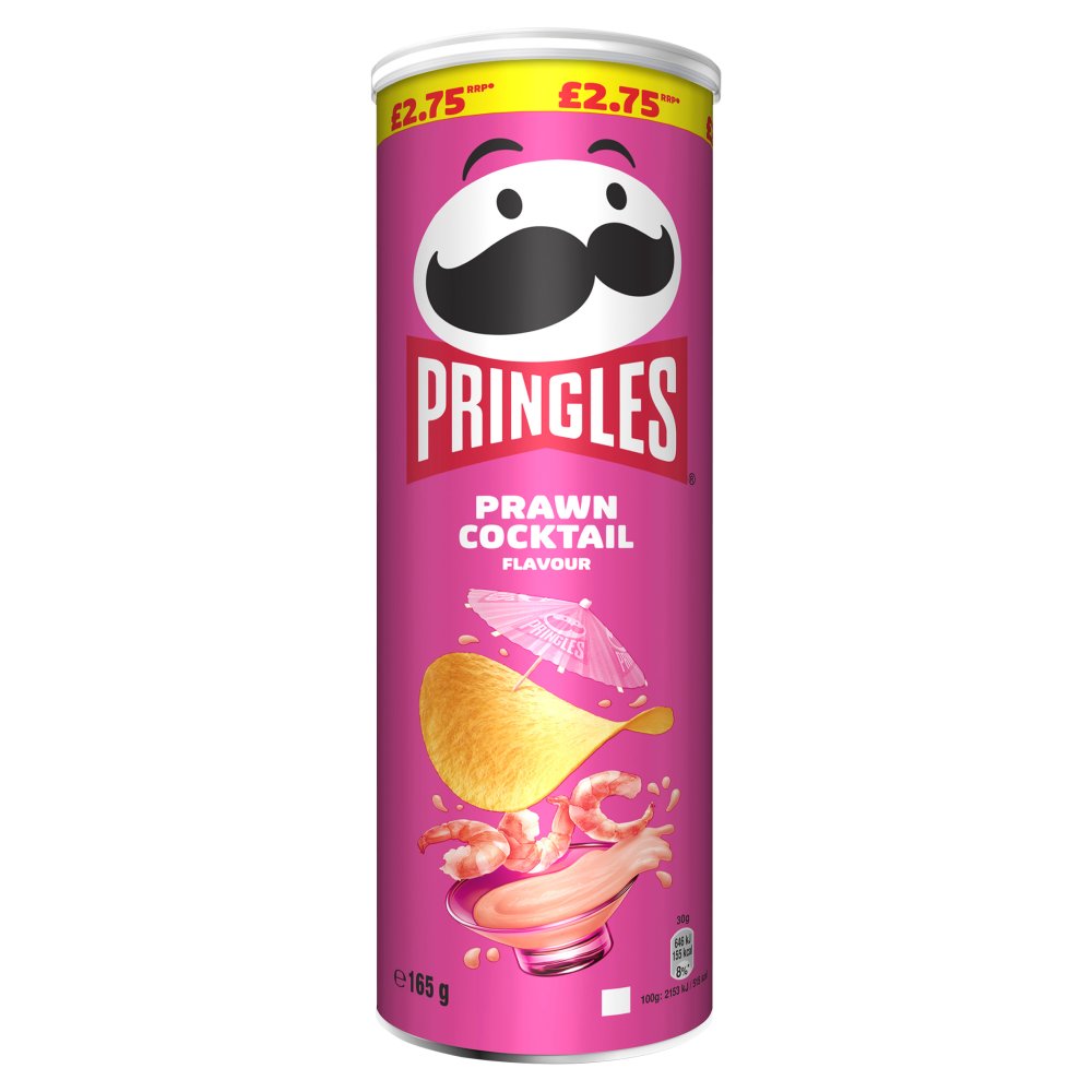 Pringles Prawn Cocktail Flavour (165g × 6 × 1)