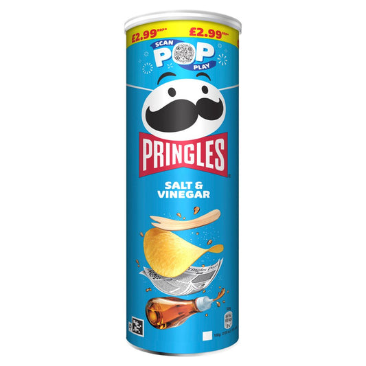 Pringles Salt & Vinegar (165g × 6 × 1)