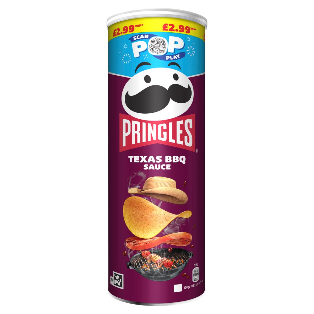 Pringles Texas BBQ Sauce (165g × 6 × 1)