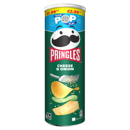 Pringles Cheese & Onion (165g × 6 × 1)