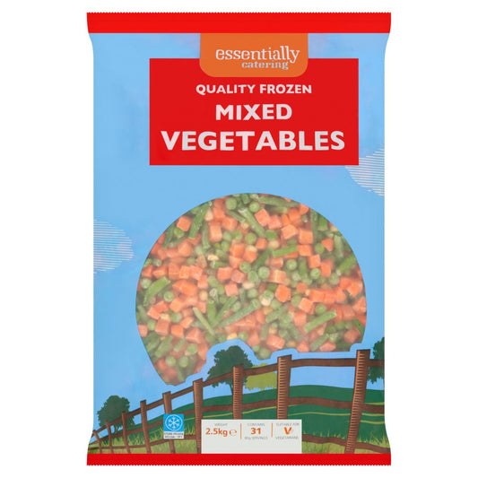 Essentially Catering Mixed Vegetables (2.5Kg × 4)