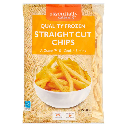 Essentially Catering Straight Cut Chips (2.27Kg × 4)