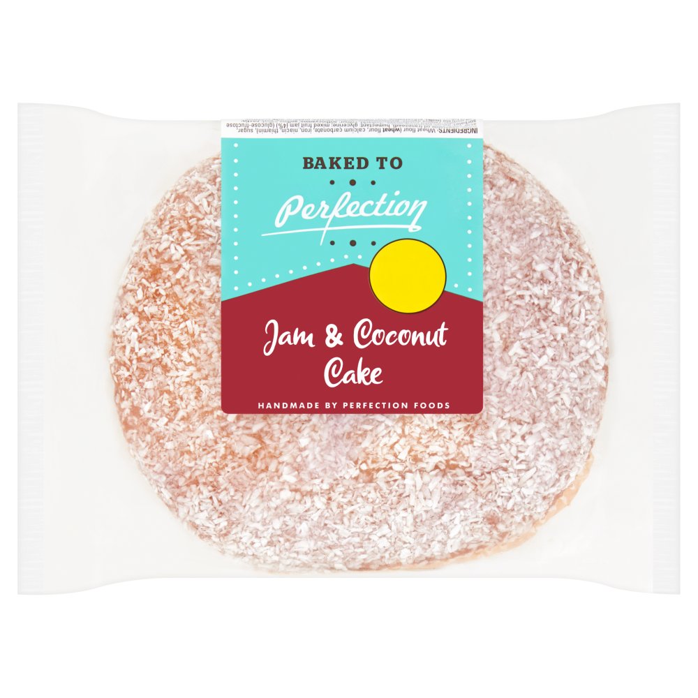 Baked to Perfection Jam & Coconut Cake (Sgl × 6)