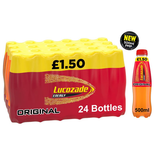 Lucozade Energy Drink Original  PMP £1.50