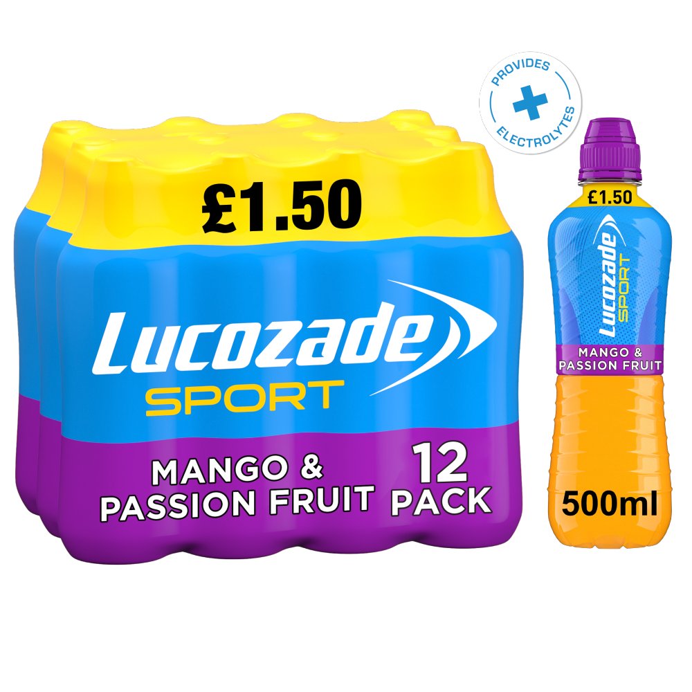 Lucozade Sport Drink Mango & Passion Fruit  PMP £1.50