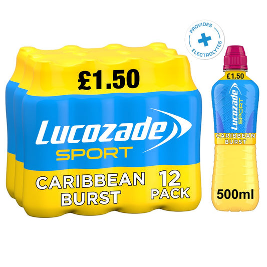 Lucozade Sport Drink Caribbean Burst  PMP £1.50