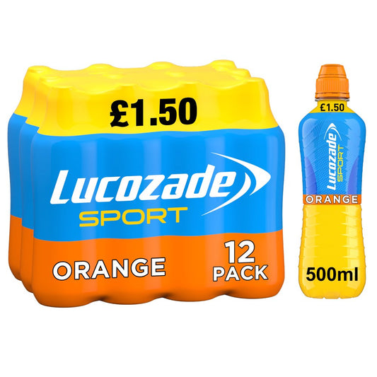 Lucozade Sport Drink Orange  PMP £1.50