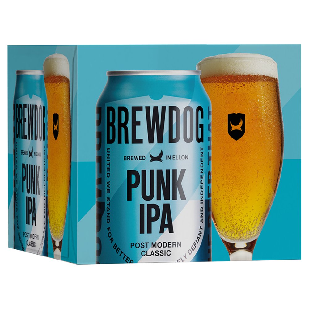 BrewDog Punk IPA Post Modern Classic  (%330ml Can × 6 × 1)