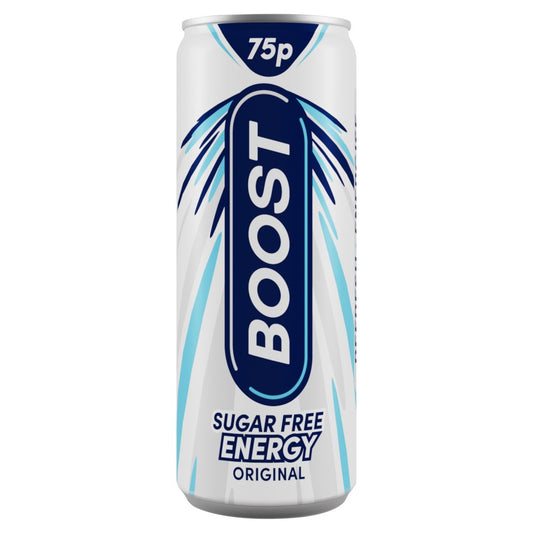 Boost Sugar Free Energy Original (250ml × 24 × 1)