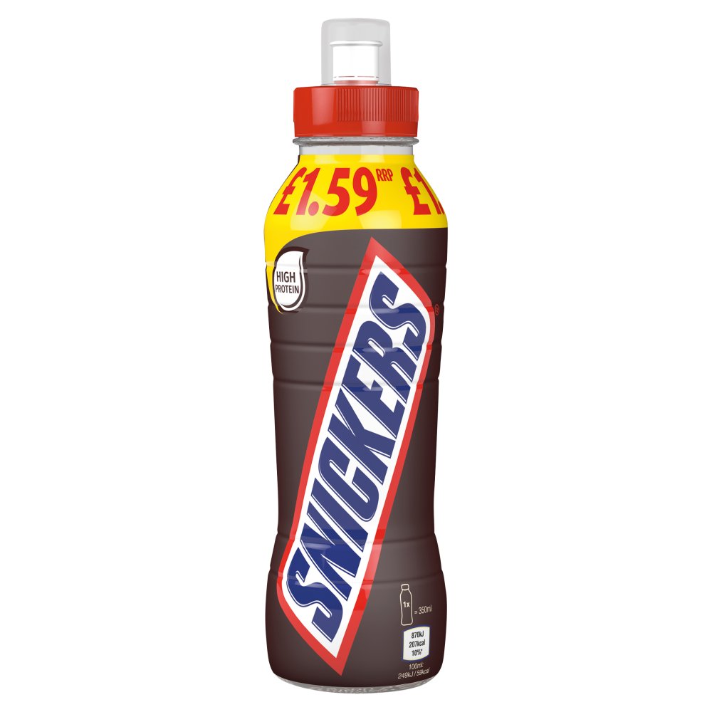 Snickers Chocolate Milk Shake Drink (350ml × 8 × 1)