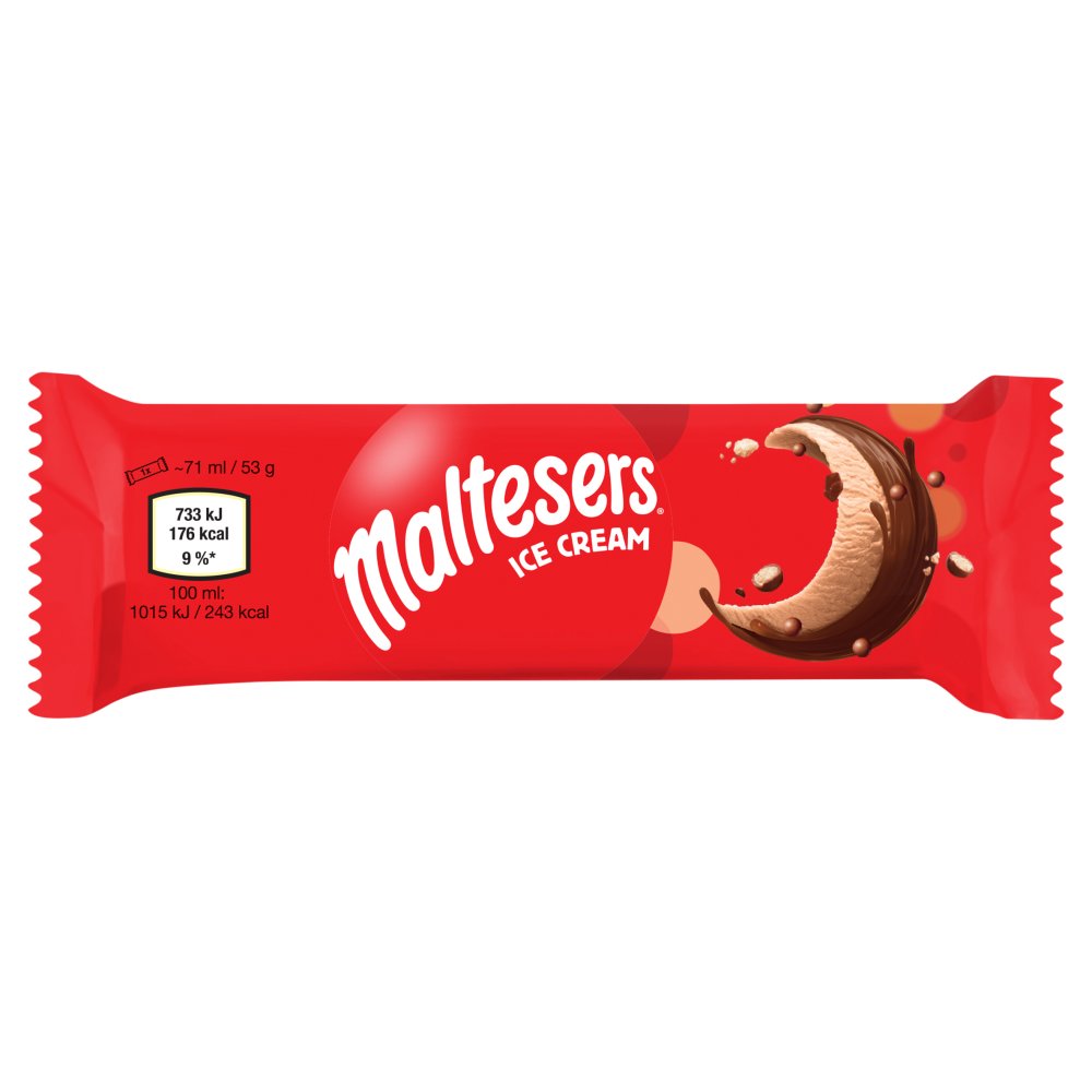 Maltesers Ice Cream Bar Single (53ml × 24 × 1)