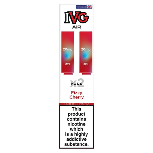 IVG Air Fizzy Cherry Pods (4ml × 10 × 1)