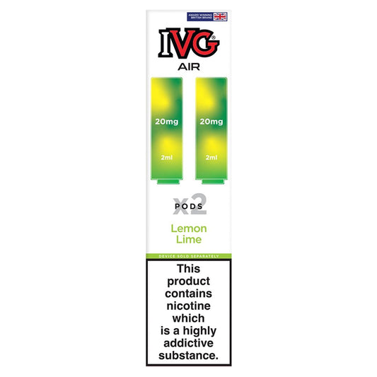 IVG Air Lemon Lime Pods (4ml × 10 × 1)