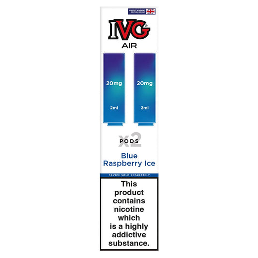 IVG Air Blue Raspberry Ice Pods (4ml × 10 × 1)